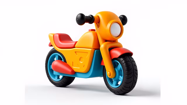 Colorful Scooter Illustration