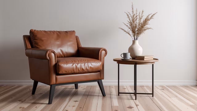Comfortable Leather Armchair