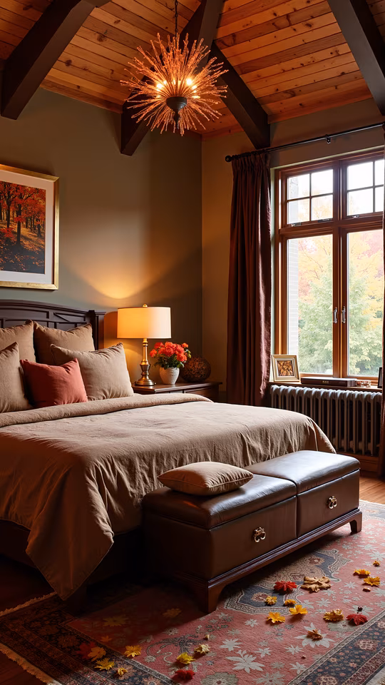 Cozy Autumn Bedroom