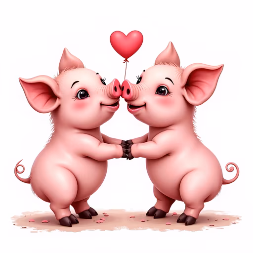 Cuddly Piglets
