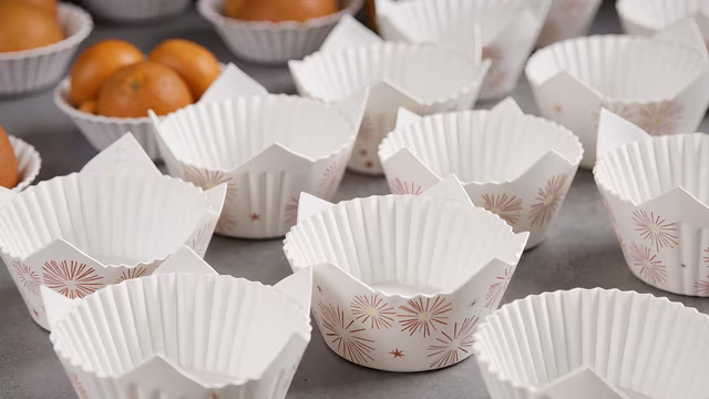 Cupcake Liners with Festive Patterns