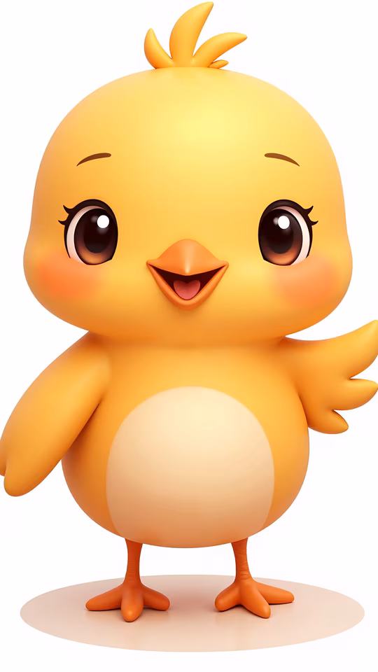 Cute Cartoon Chick