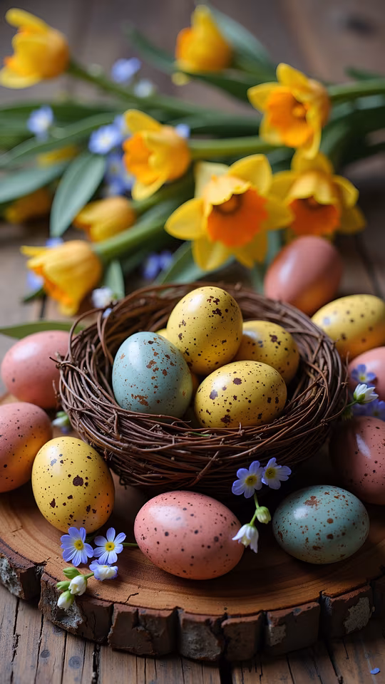 Easter Eggs Nest