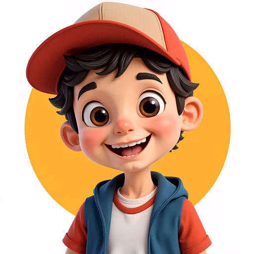 Happy Kid Illustration