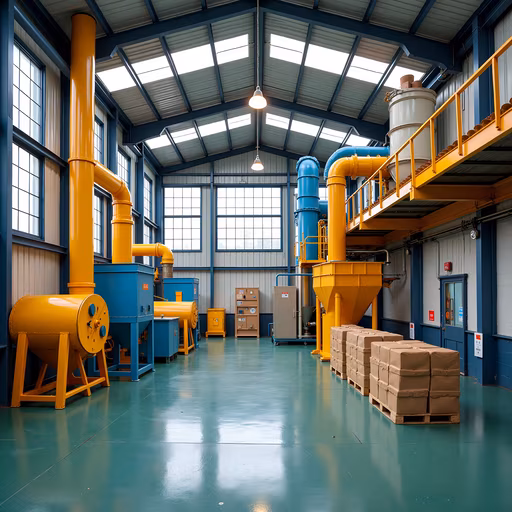 Industrial Factory Interior