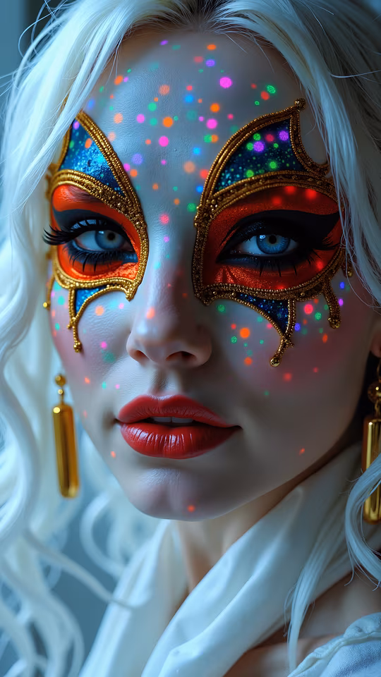 Masquerade Mask Illustration