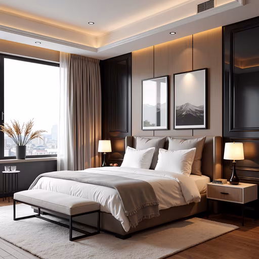 Modern Minimalist Bedroom