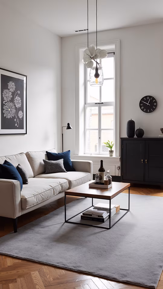 Modern Minimalist Living Room