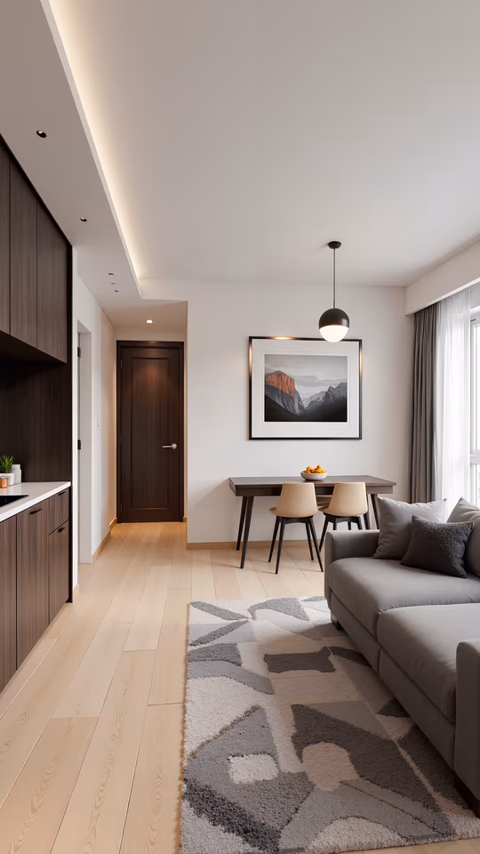 Modern Minimalist Living Room