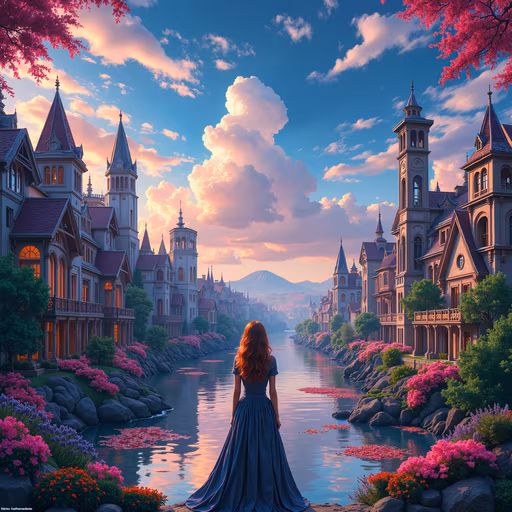 Romantic Fantasy Illustration