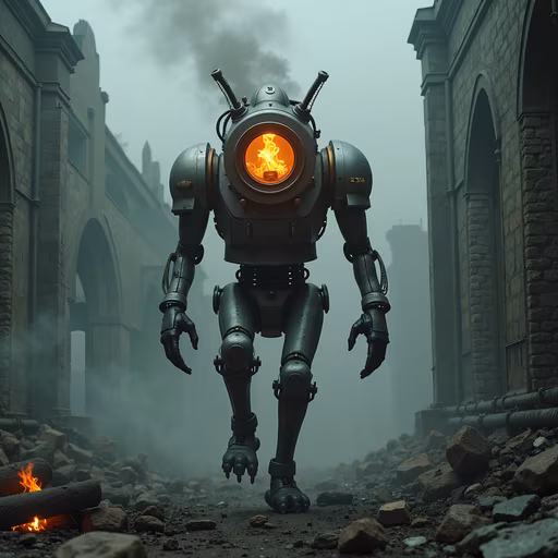 Steampunk Robot