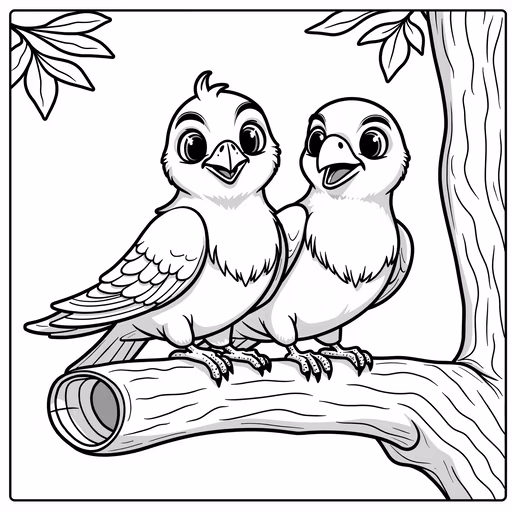 Two Birds on a Branch