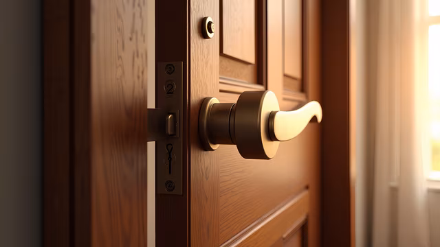 Wooden Door Handle