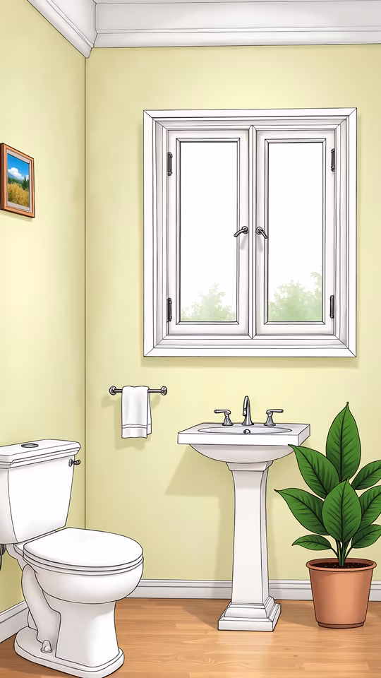 Bathroom Illustration