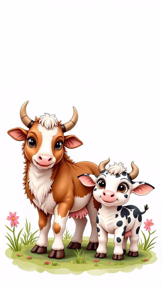 Cartoon Cows