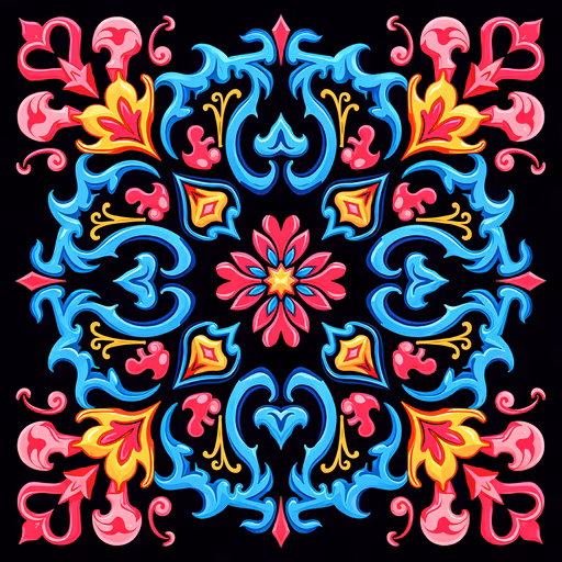 Colorful Ornamental Pattern
