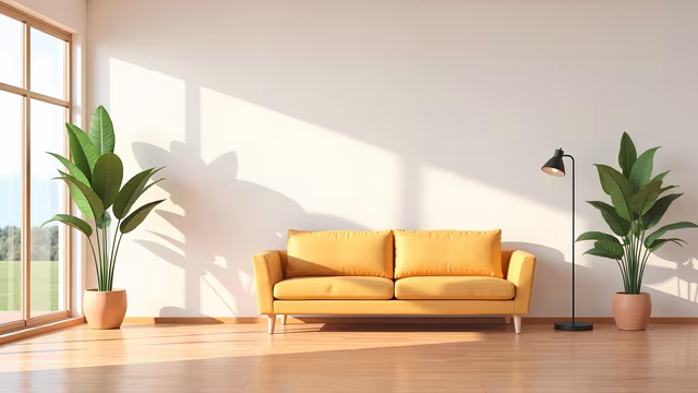 Cozy Living Room Illustration