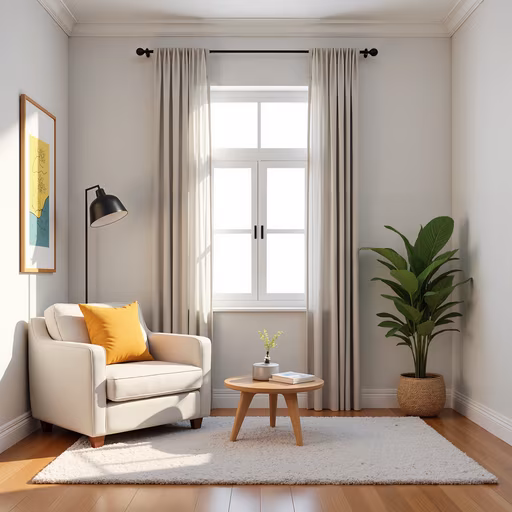 Cozy Minimalist Living Room