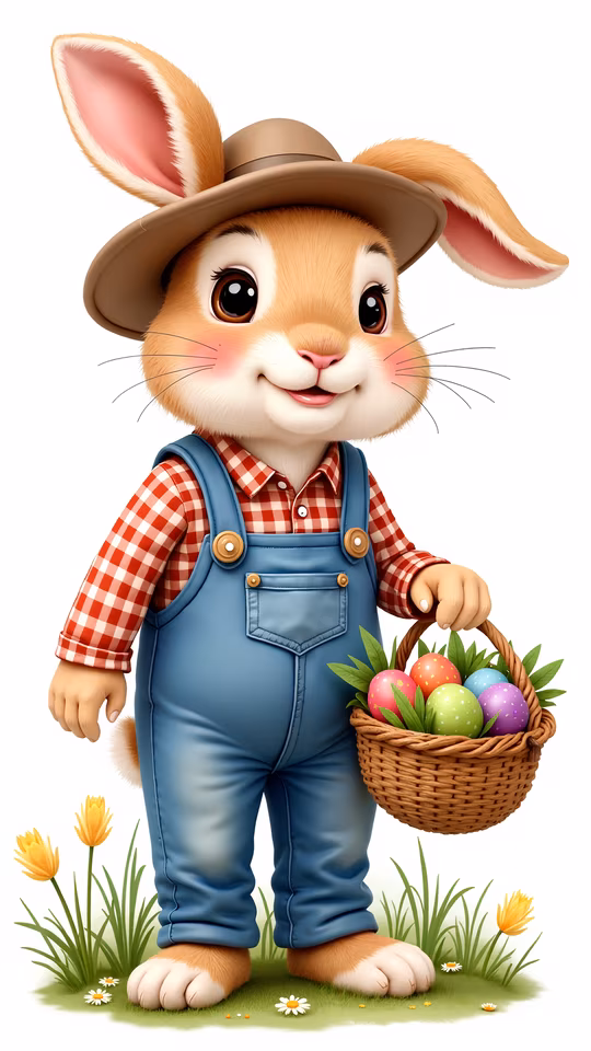 Easter Bunny Illustration