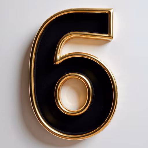 Gold Number Six