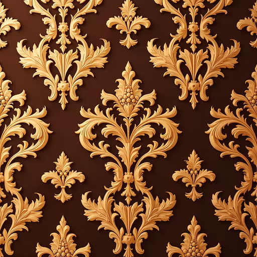 Golden Baroque Ornament