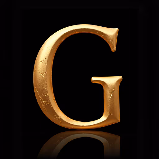 Golden Letter G