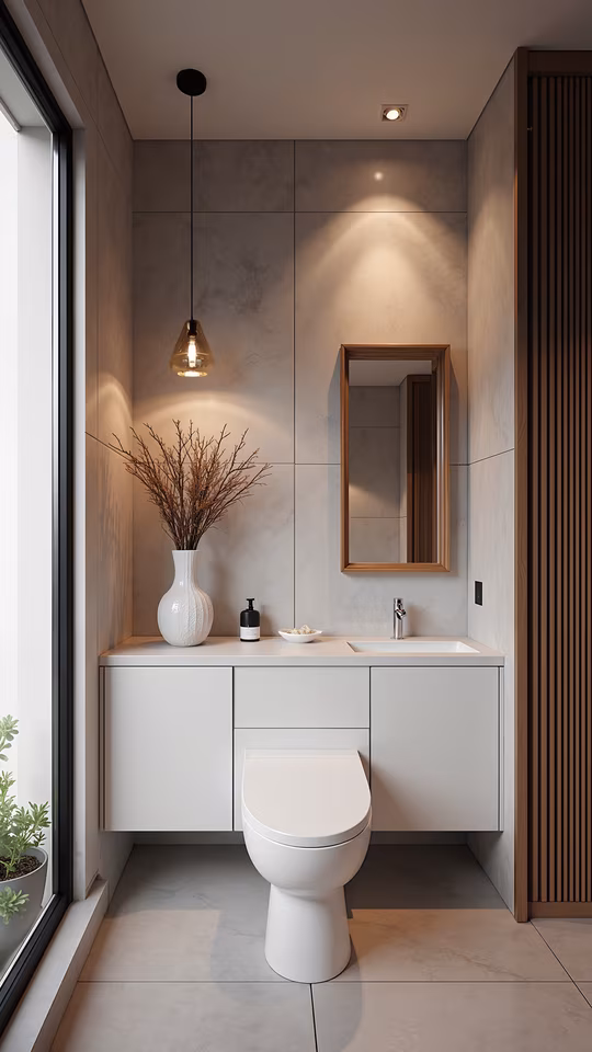 Modern Minimalist Bathroom
