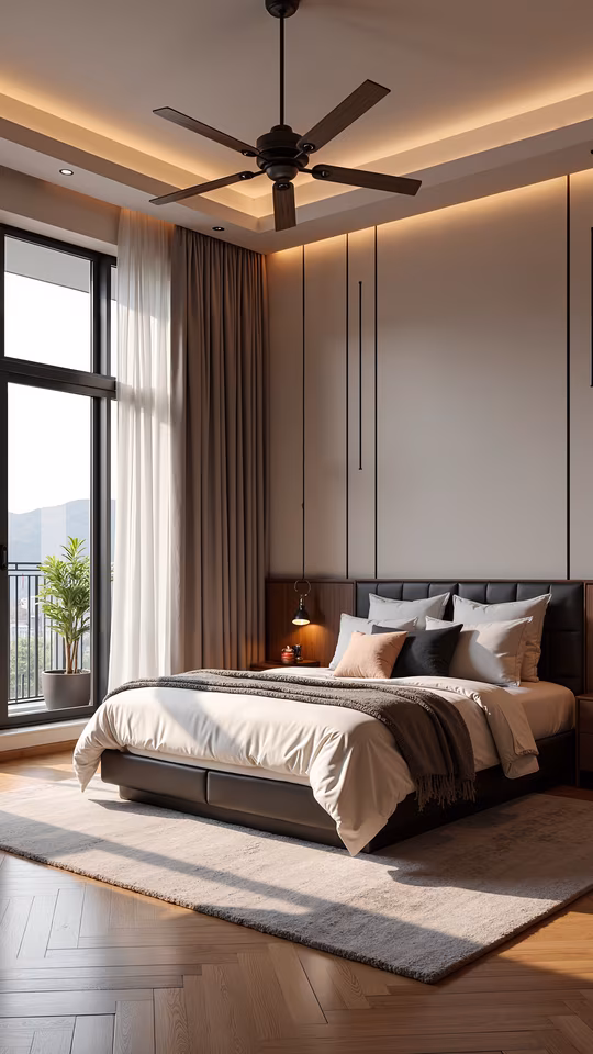 Modern Minimalist Bedroom
