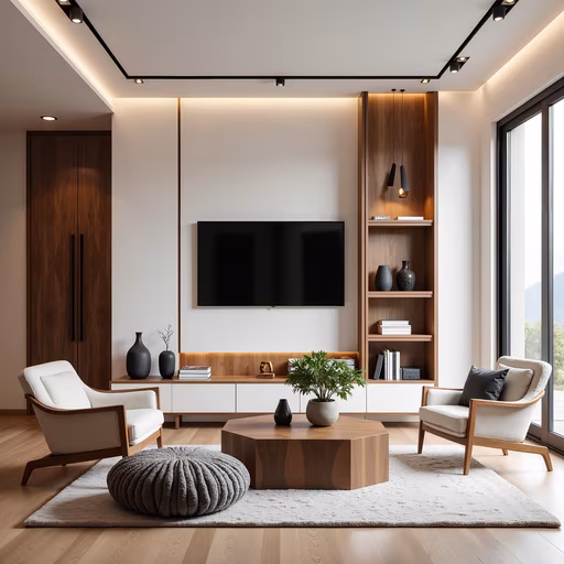 Modern Minimalist Living Room