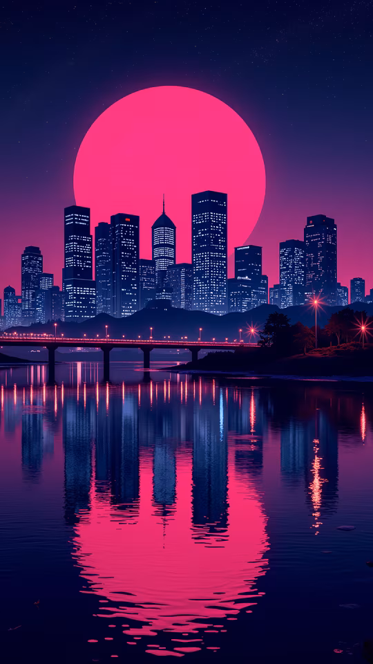 Neon Cityscape