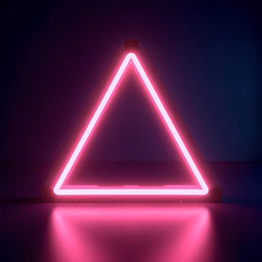 Neon Triangle