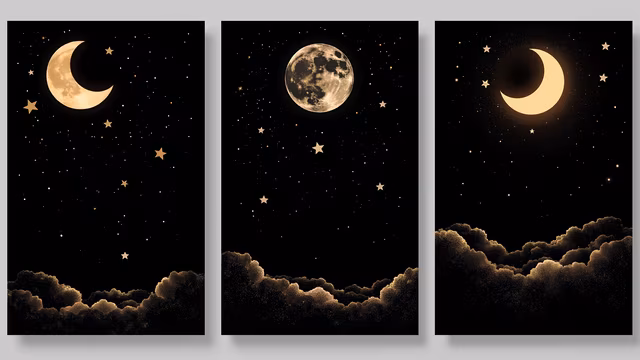 Night Sky Triptych