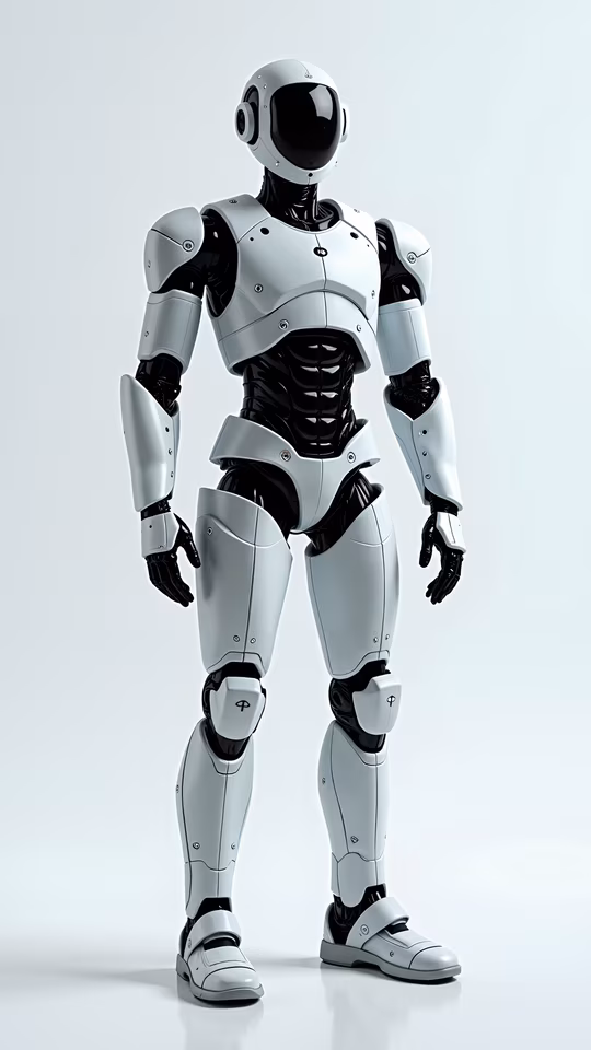 Robotic Soldier Illustration