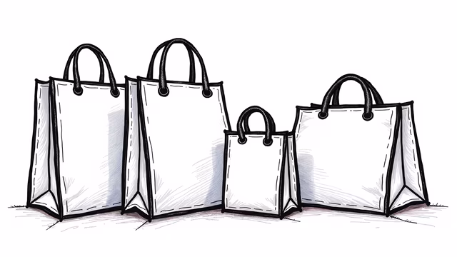 Shopping Bags Illustration