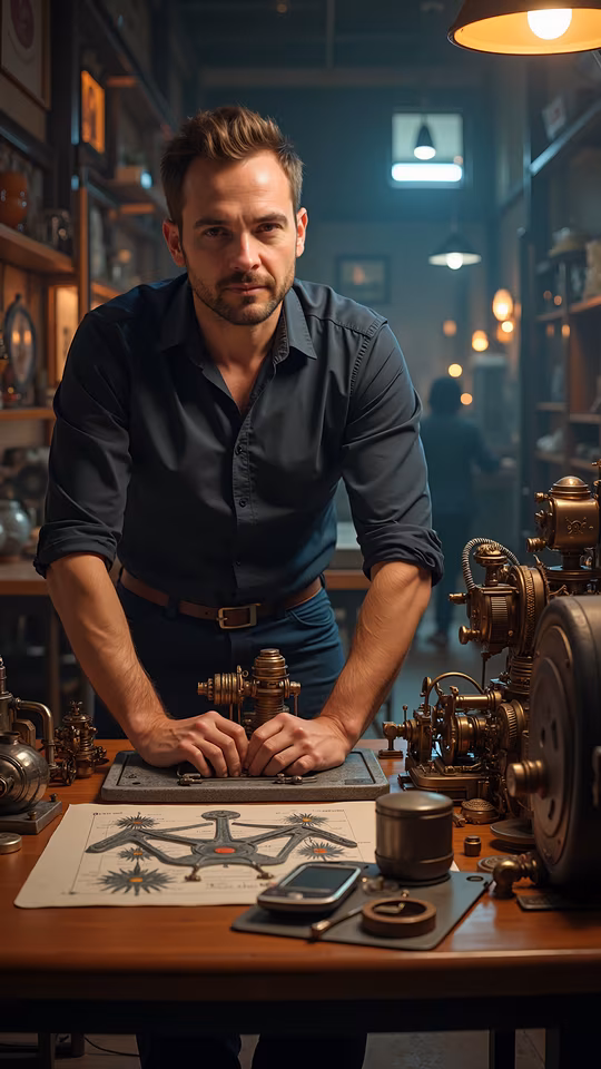 Steampunk Inventor