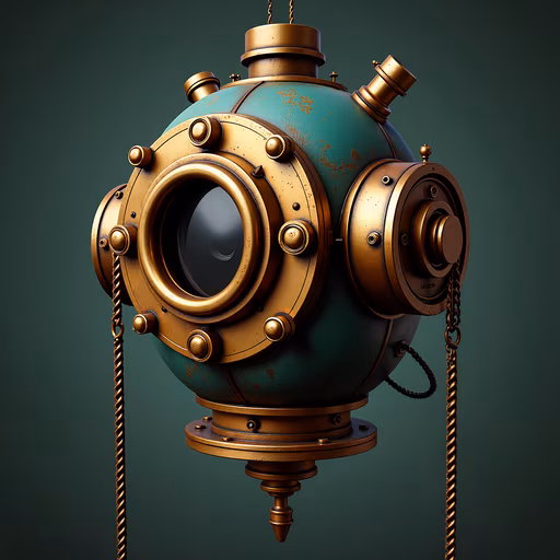 Steampunk Submarine Helmet