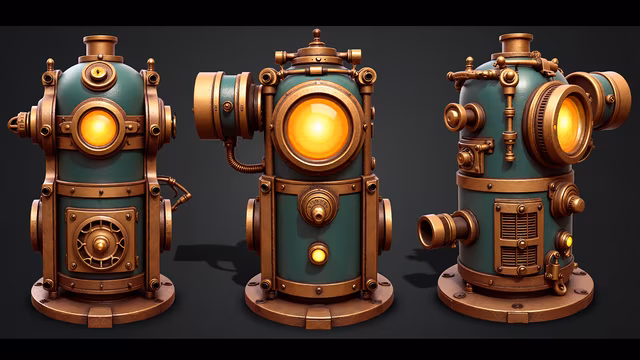 Steampunk Submarine Helmet