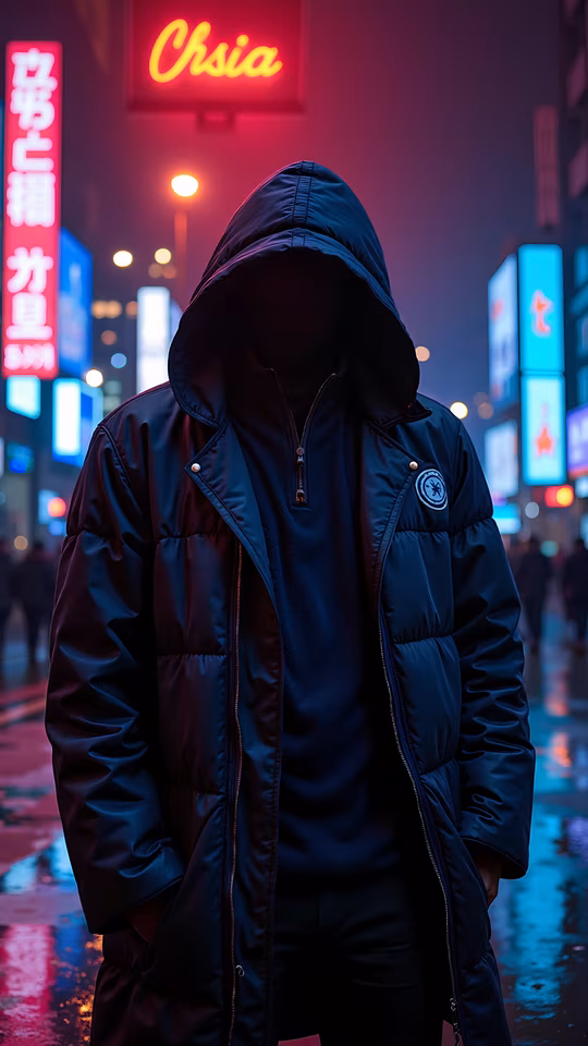 Urban Neon Portrait