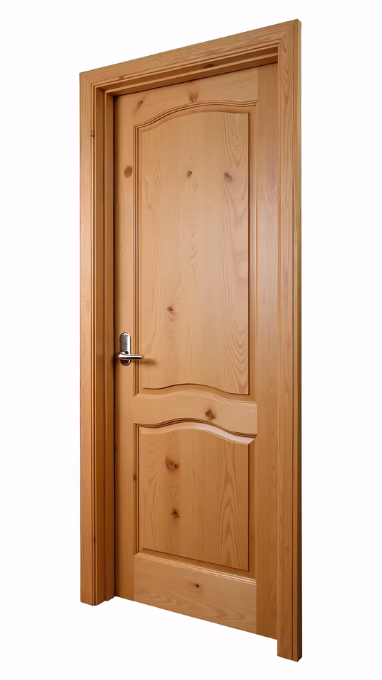 Wooden Door Illustration