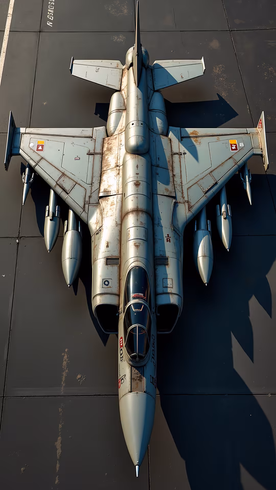 Aircraft Top View