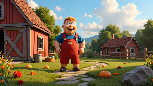 Cartoon Farmer