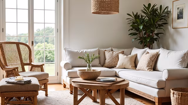 Cozy Living Room Illustration