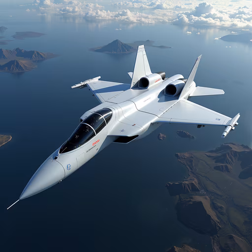 Futuristic Fighter Jet