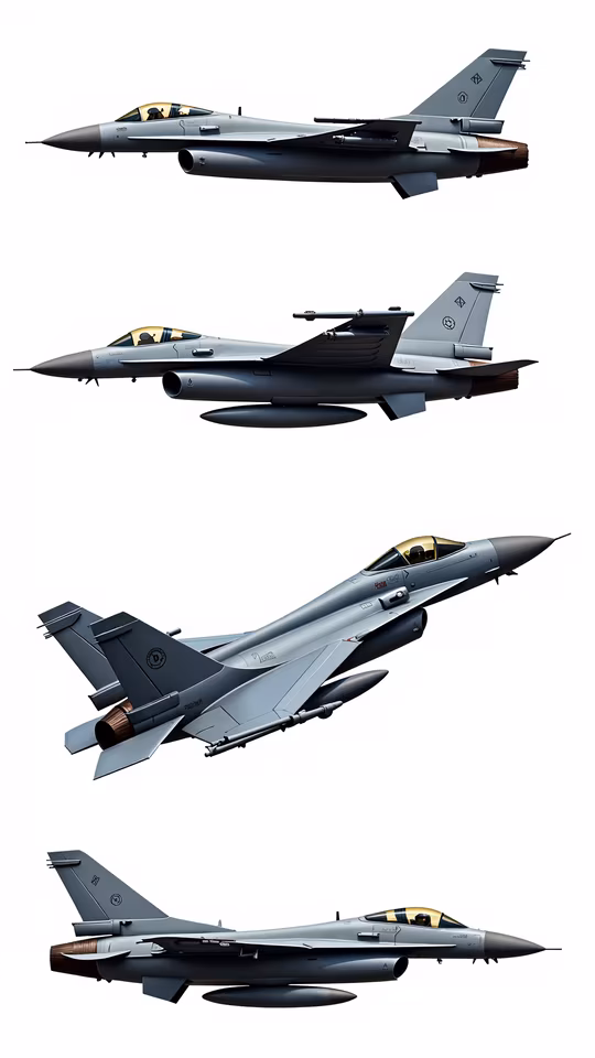 Military Aircraft Illustration