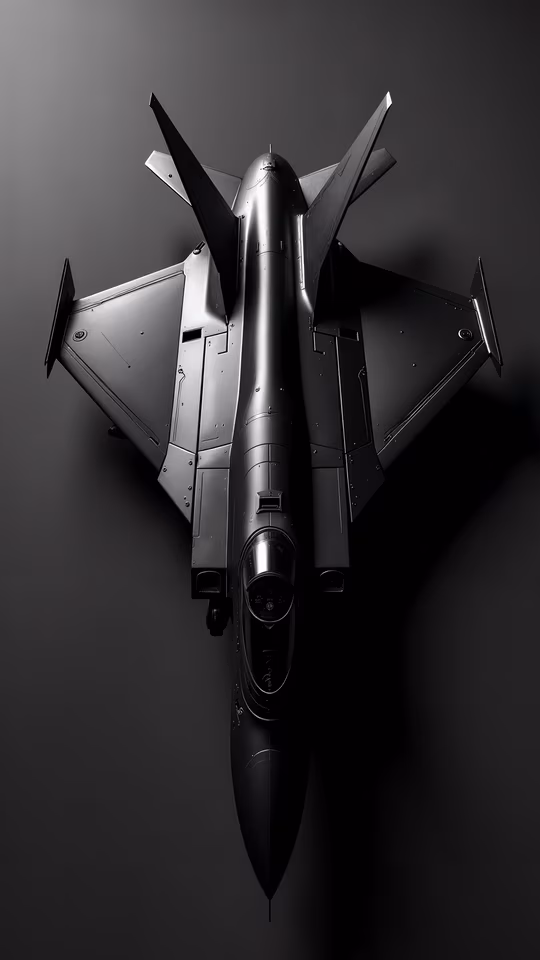 Stealth Fighter Jet Illustration