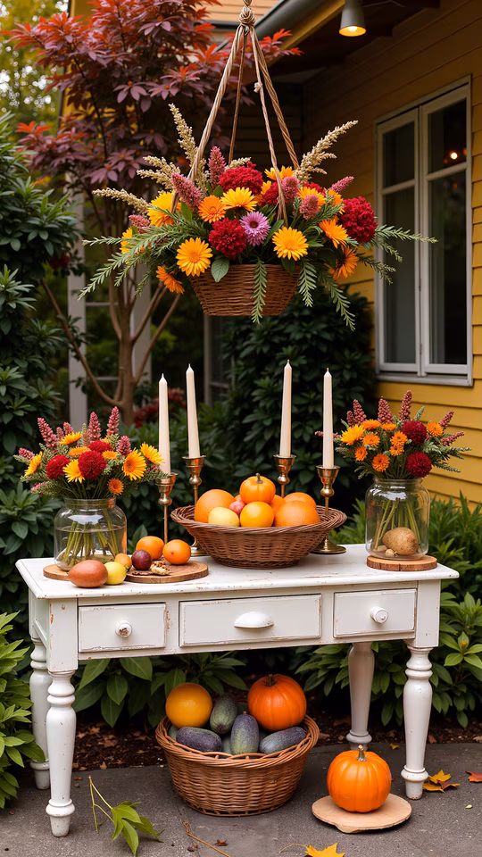 Autumn Harvest Display
