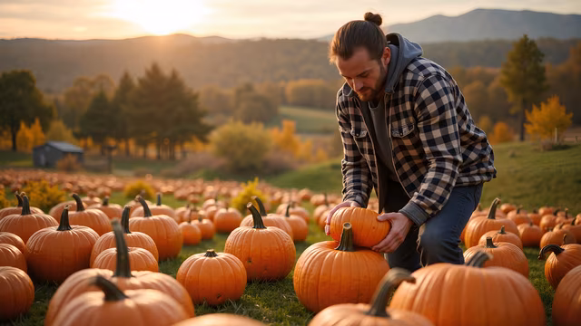 Autumn Pumpkin Harvest