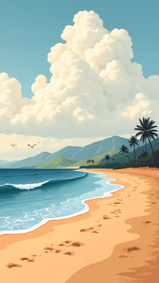 Beach Illustration