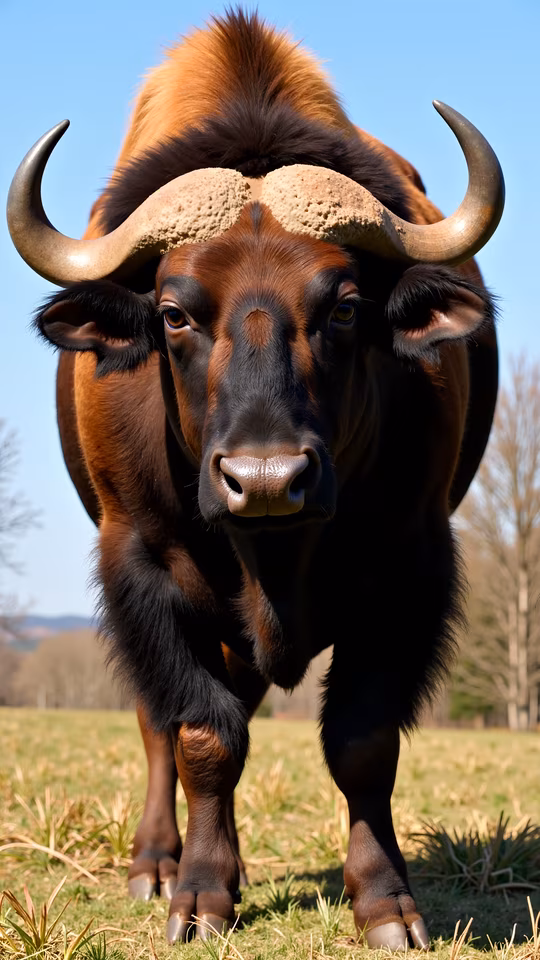 Bison Portrait