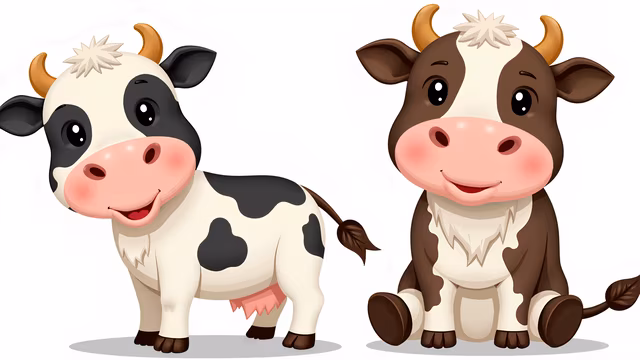 Cartoon Cows